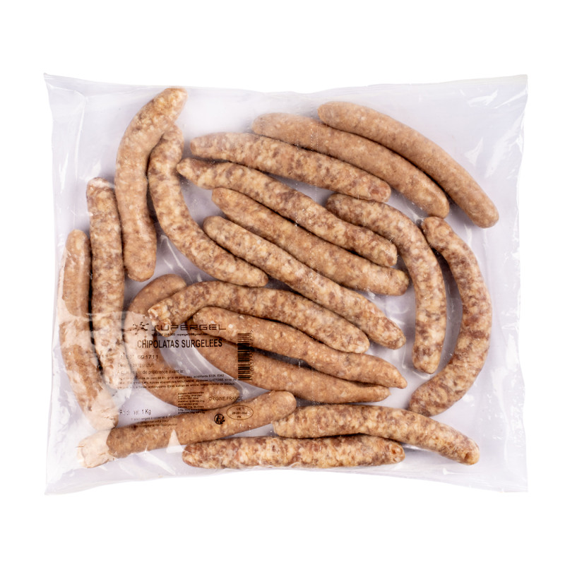 CHIPOLATAS PORC SURGELEES 10X1KG