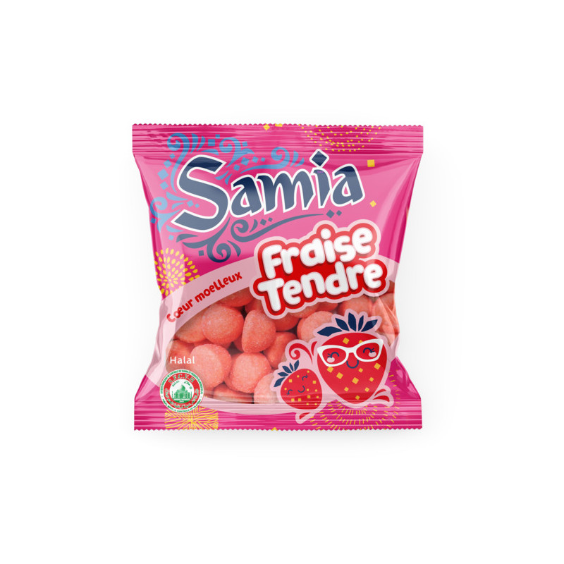 BONBON FRAISE TENDRE 18X90G