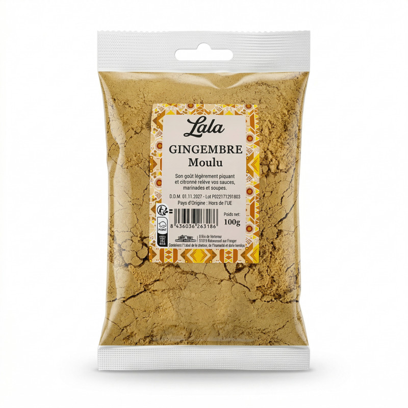GINGEMBRE MOULU LALA 15X100G